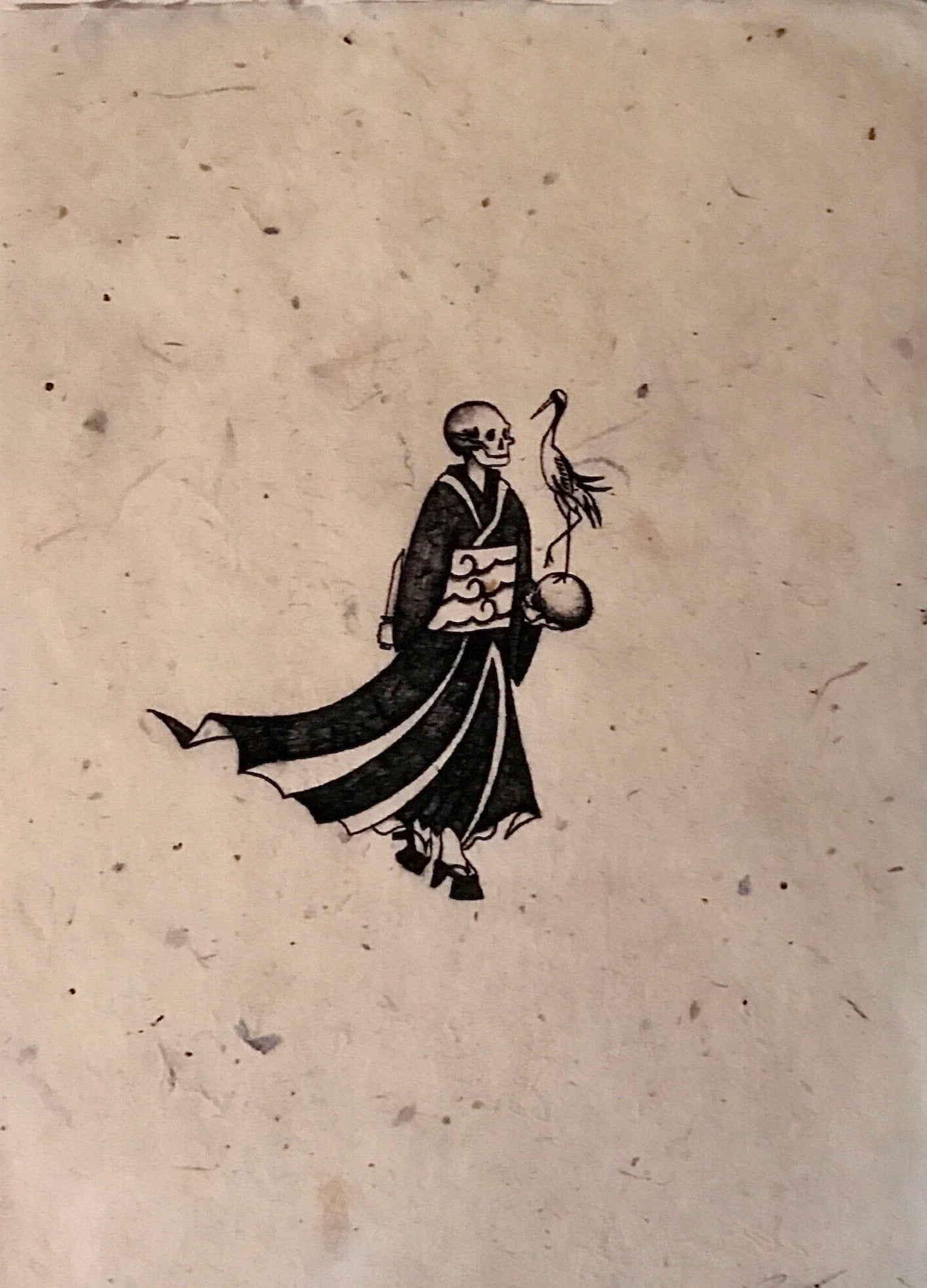 Jason Clay Lewis, Geisha with Crane